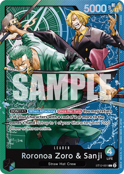 Roronoa Zoro & Sanji
