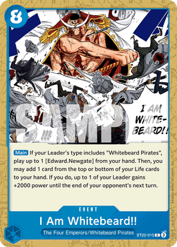 I Am Whitebeard!!