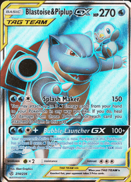 Blastoise & Piplup GX