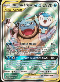 Blastoise & Piplup GX
