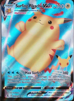 Surfing Pikachu Vmax