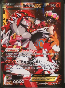 Team Magma's Groudon EX