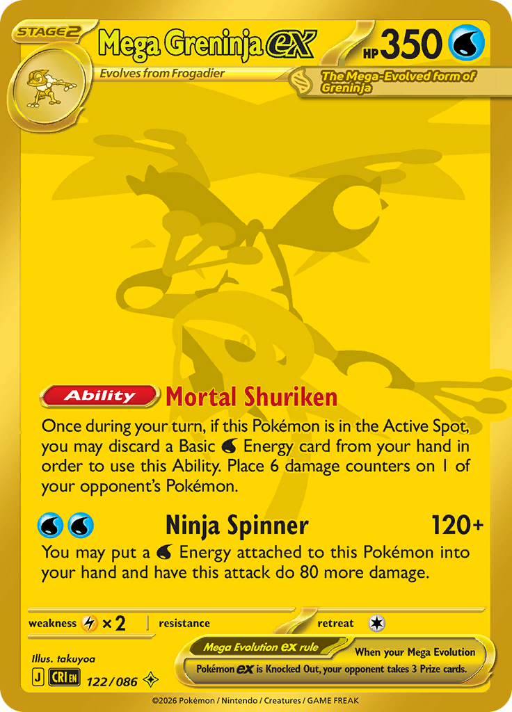 Mega Greninja ex