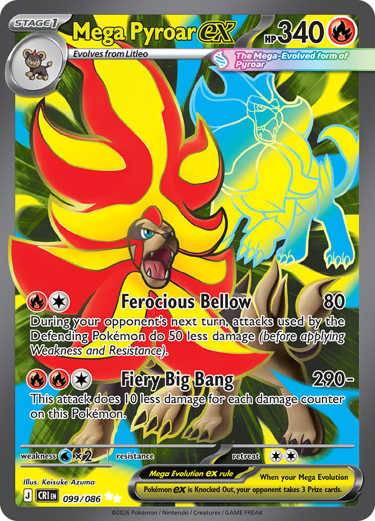 Mega Pyroar ex