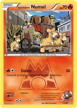 Team Magma's Numel