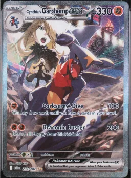 Cynthia's Garchomp Ex