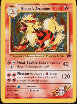 Blaine's Arcanine