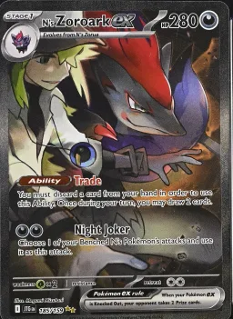 N's Zoroark Ex
