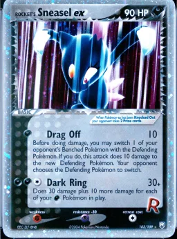 Rocket's Sneasel EX-Holo