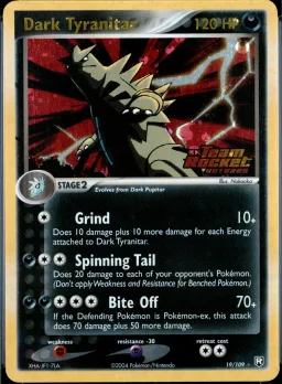 Dark Tyranitar-Reverse Foil