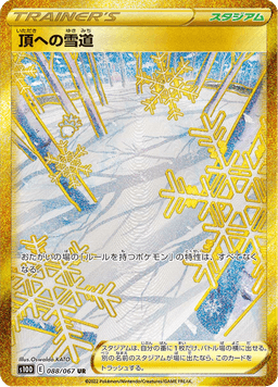 Snowy Path to the Peak
