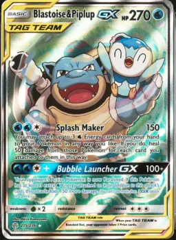 Blastoise & Piplup GX