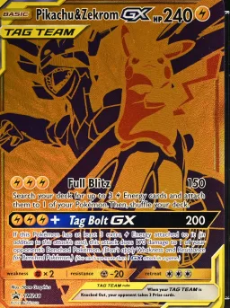 Pikachu & Zekrom GX