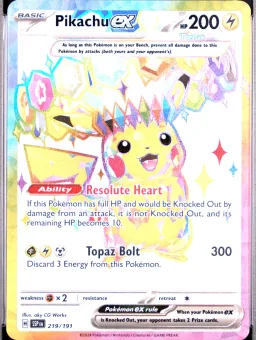 Pikachu Ex