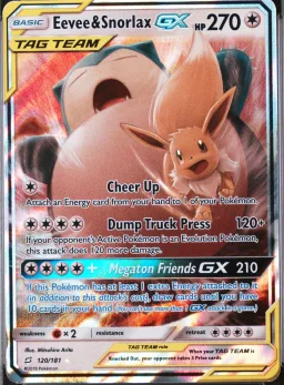 Eevee & Snorlax Gx