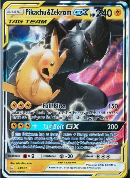 Pikachu & Zekrom Gx