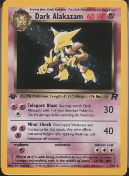 Dark Alakazam-Holo
