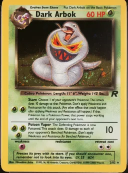 Dark Arbok-Holo