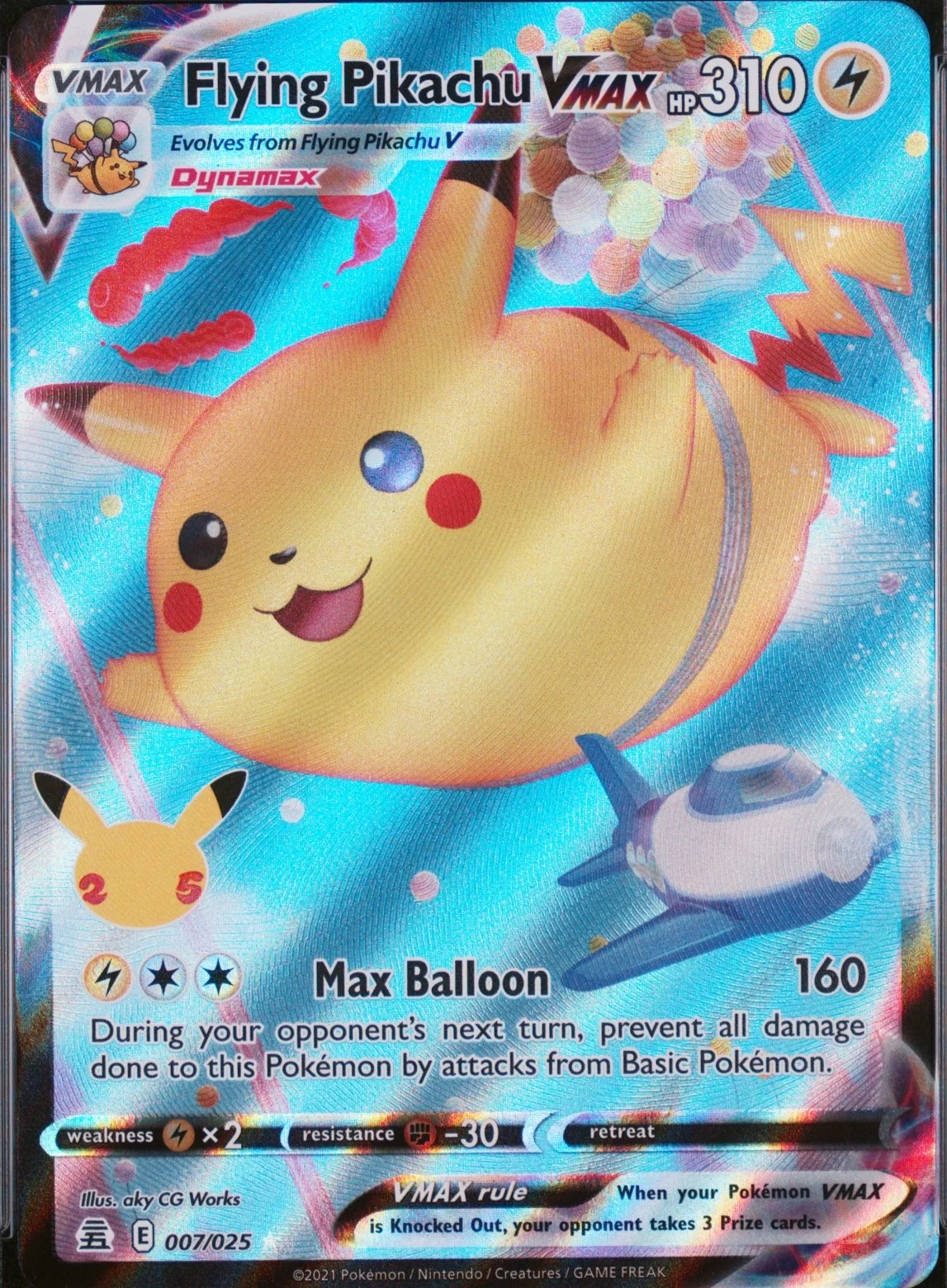 Flying Pikachu Vmax