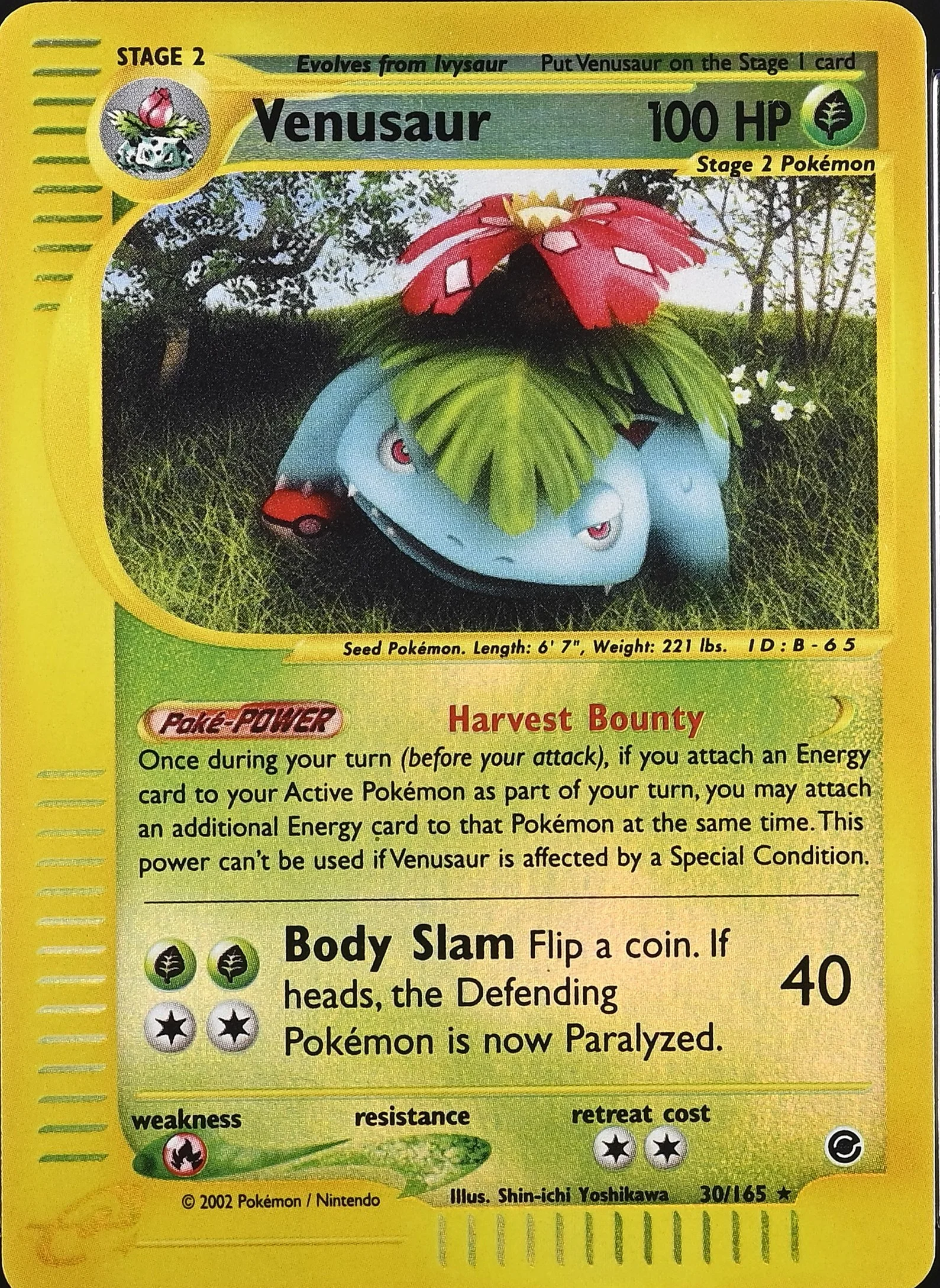 Venusaur-Reverse Foil