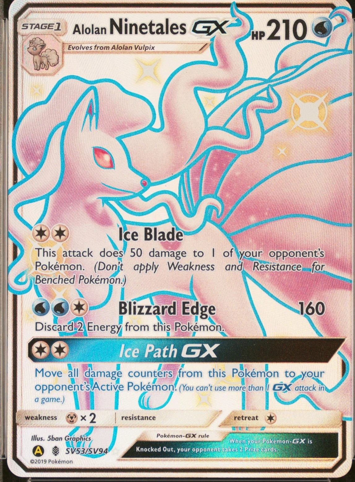 Alolan Ninetales GX