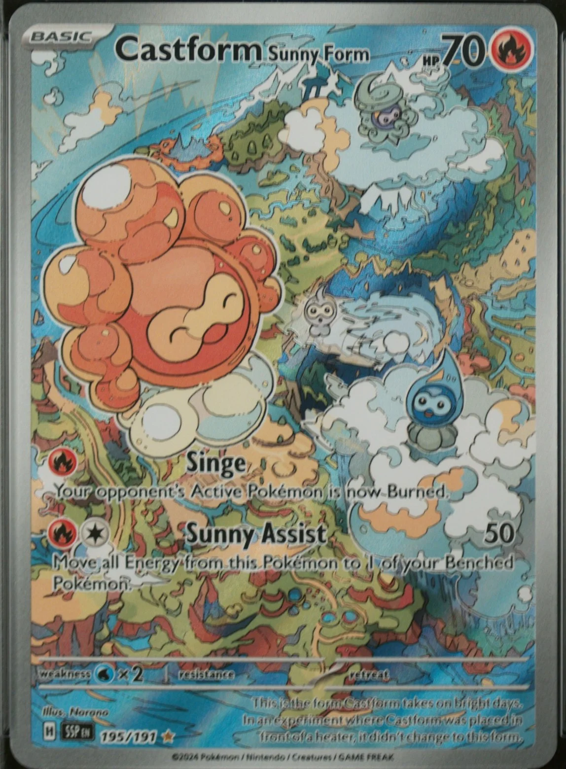 Castform Sunny Form