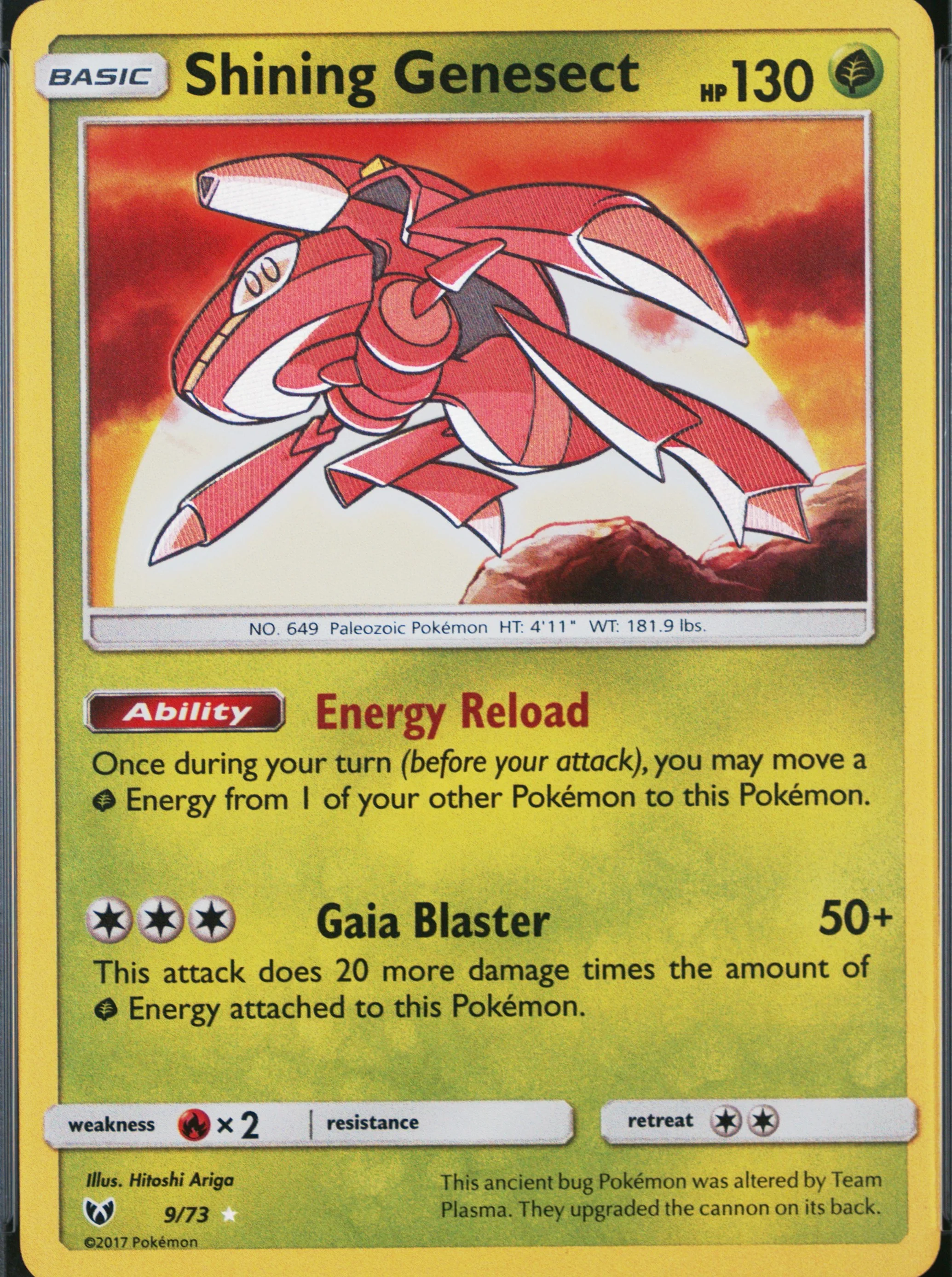Shining Genesect-Holo