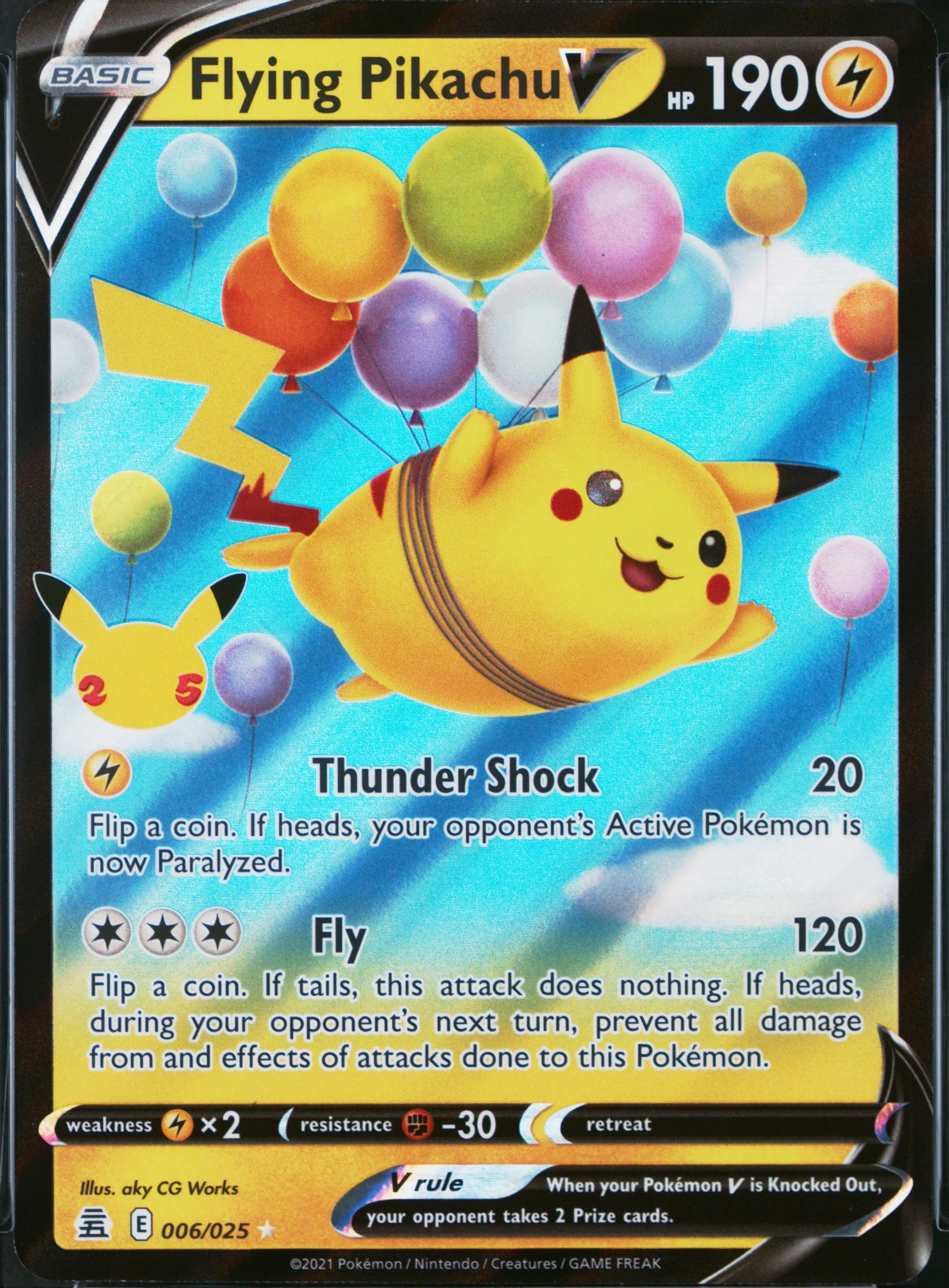Flying Pikachu V