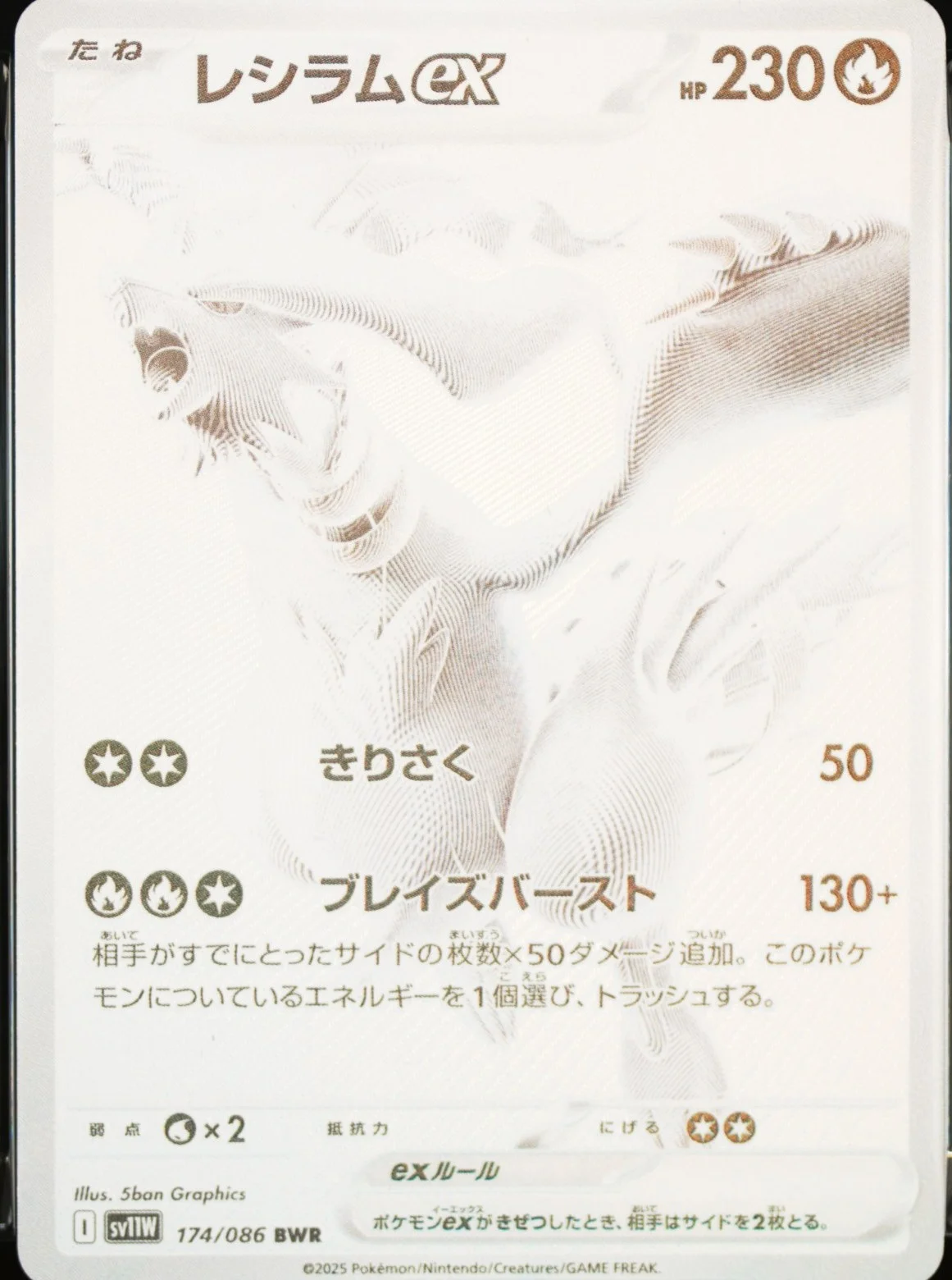 Reshiram Ex