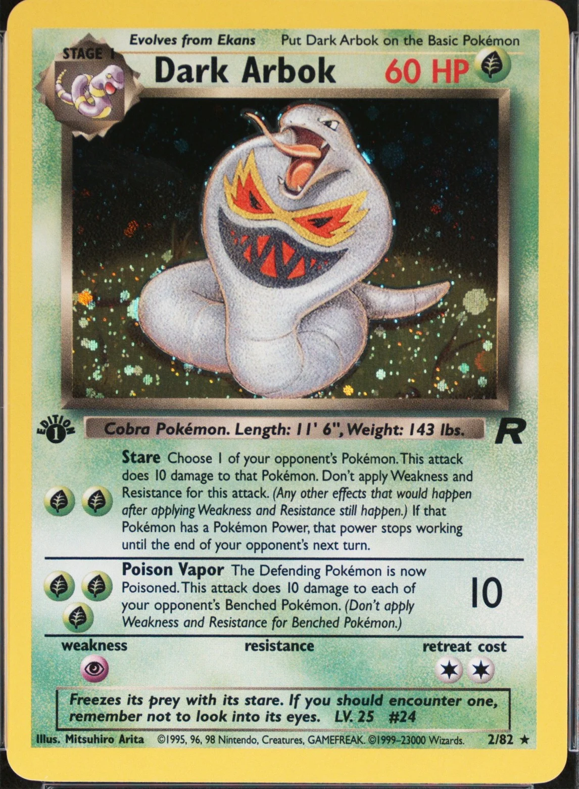 Dark Arbok-Holo