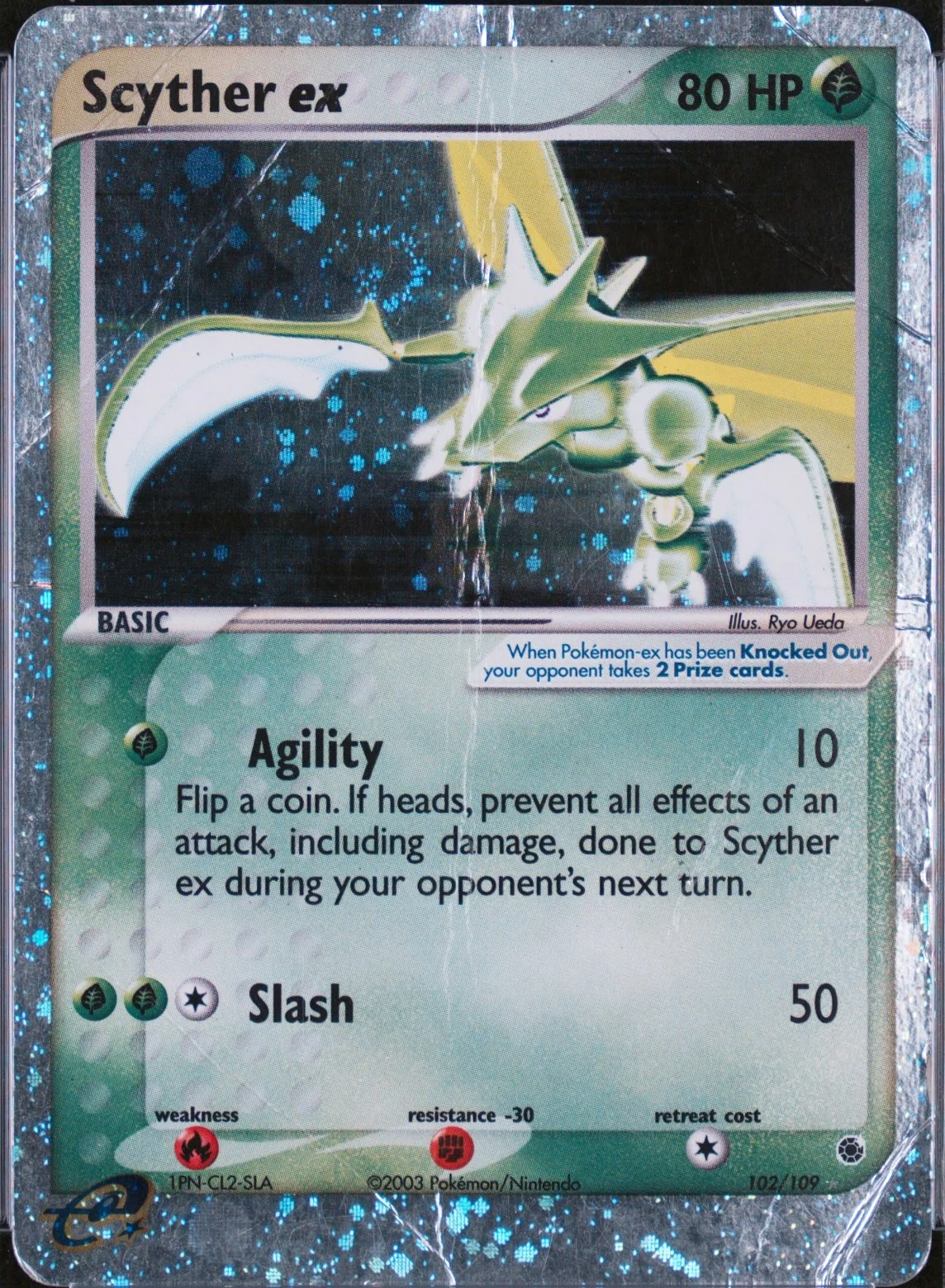 Scyther Ex-Holo