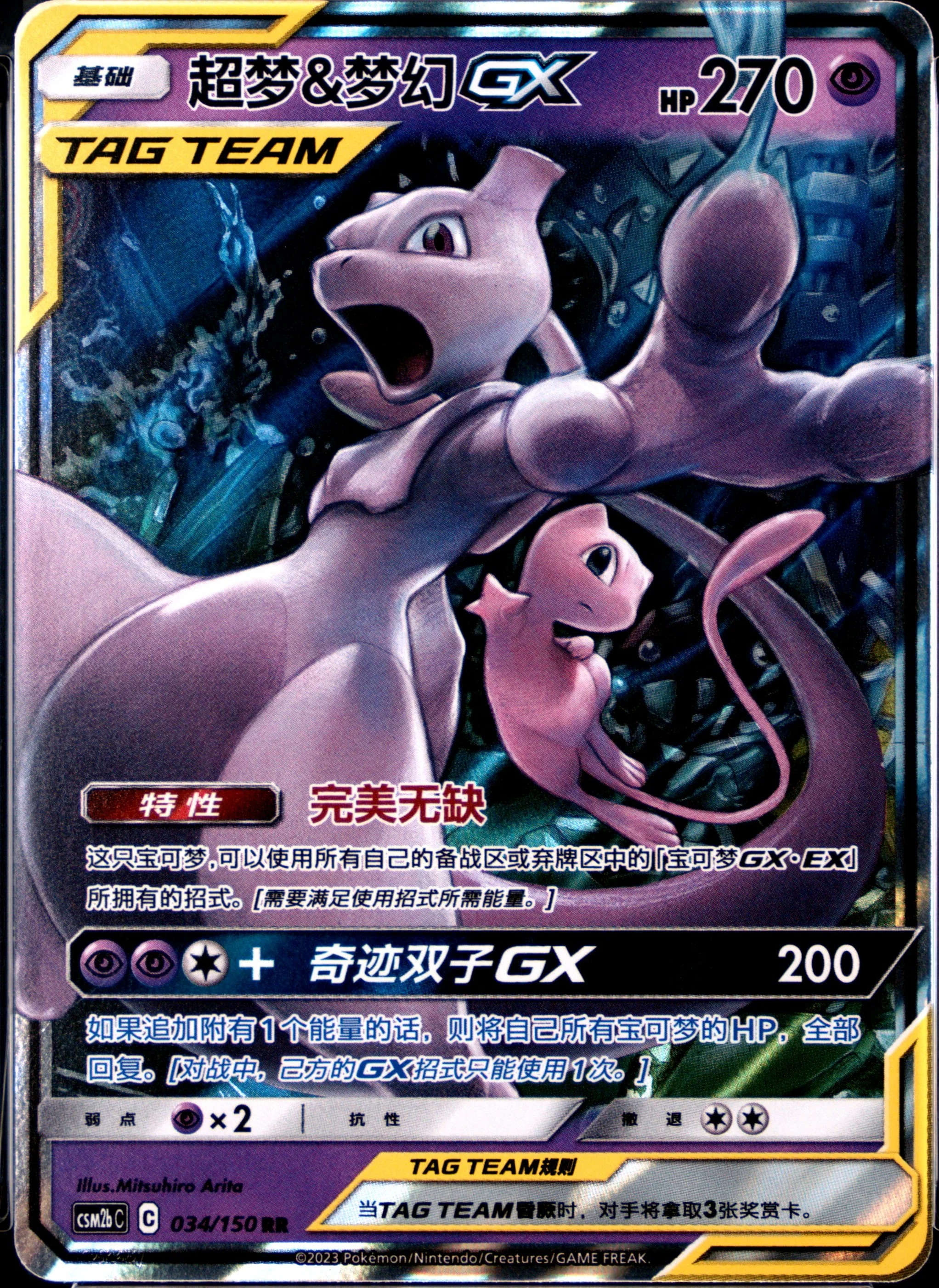 Mewtwo & Mew Gx