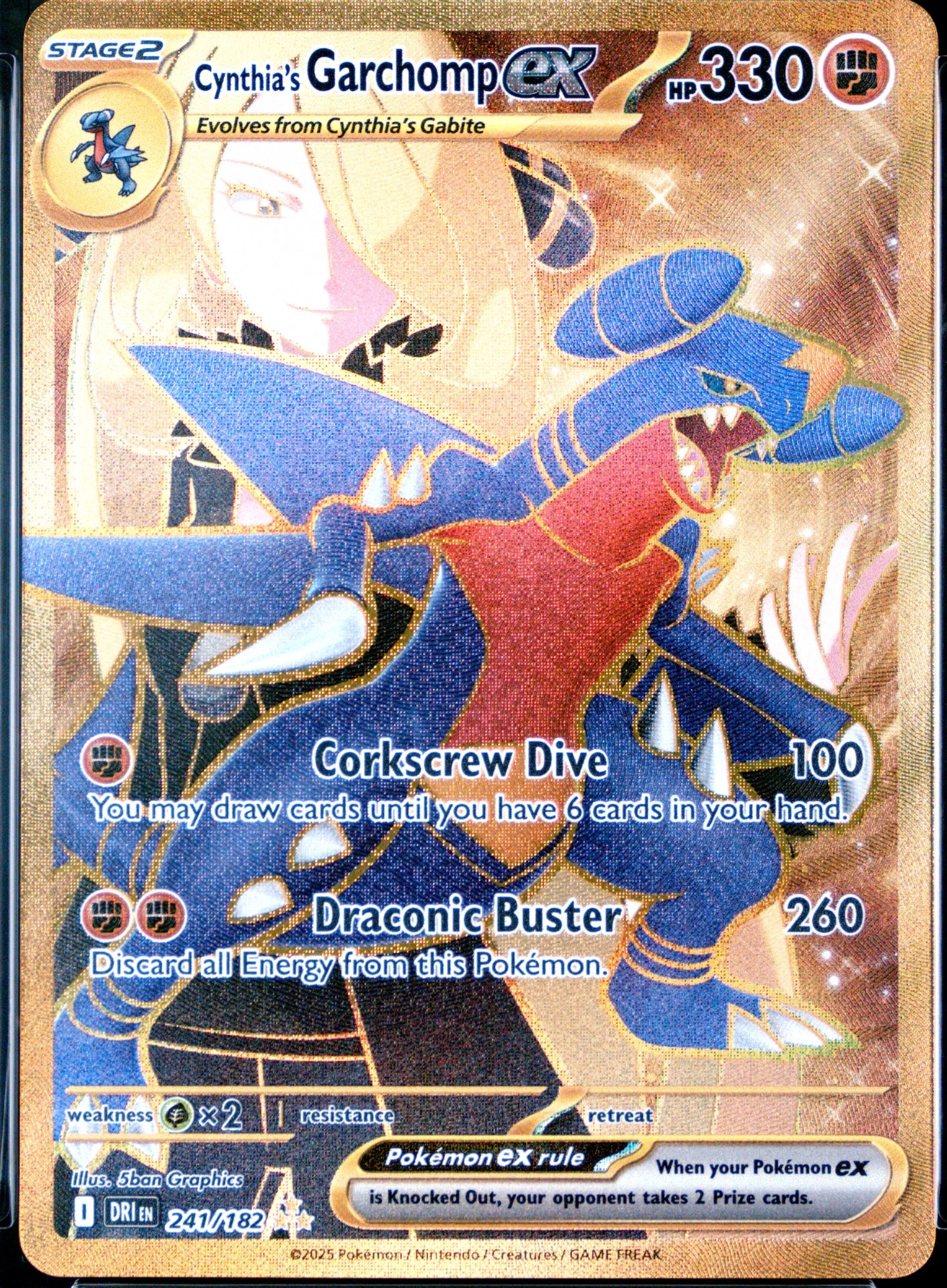 Cynthia's Garchomp Ex