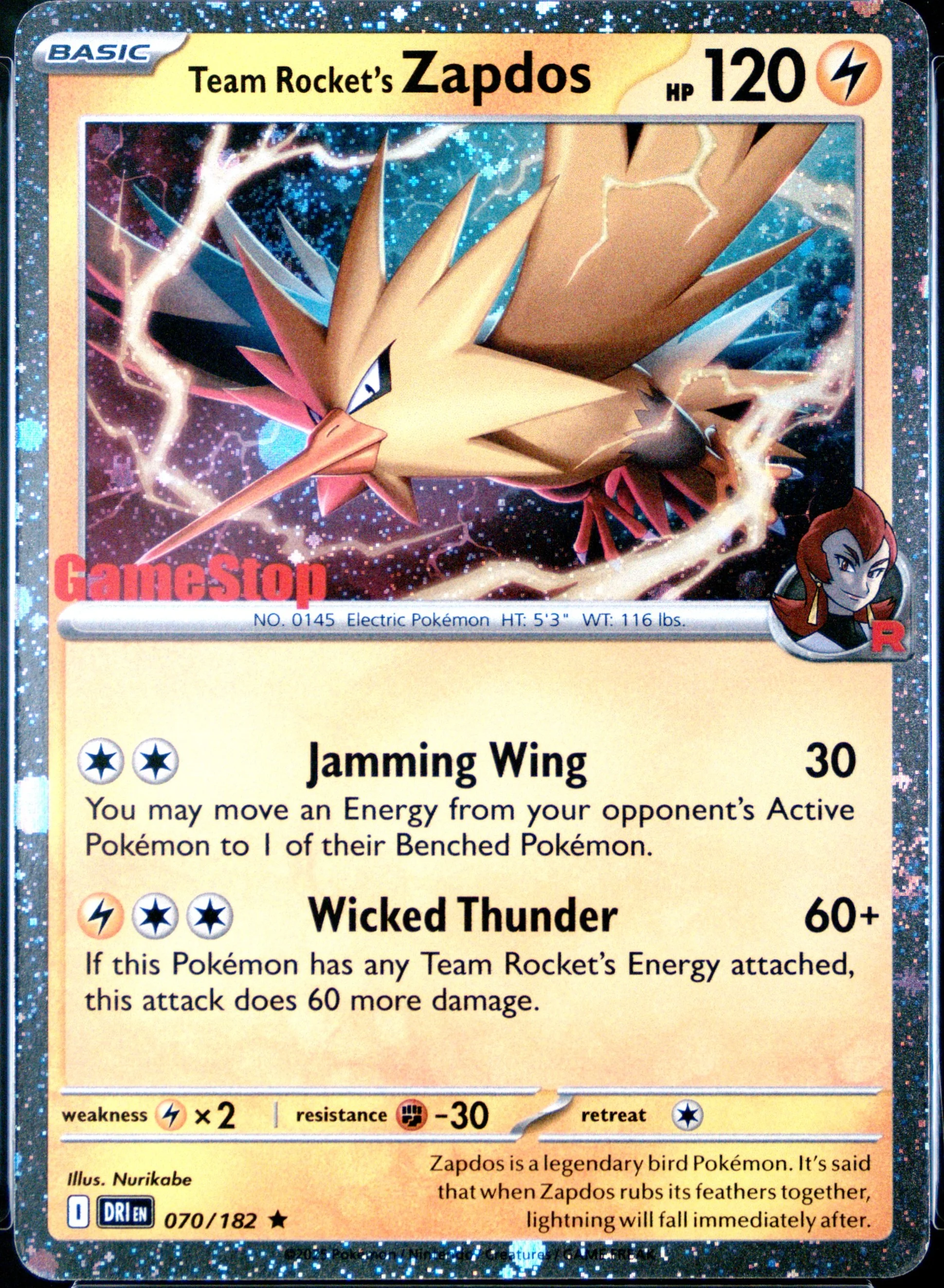 Team Rocket's Zapdos