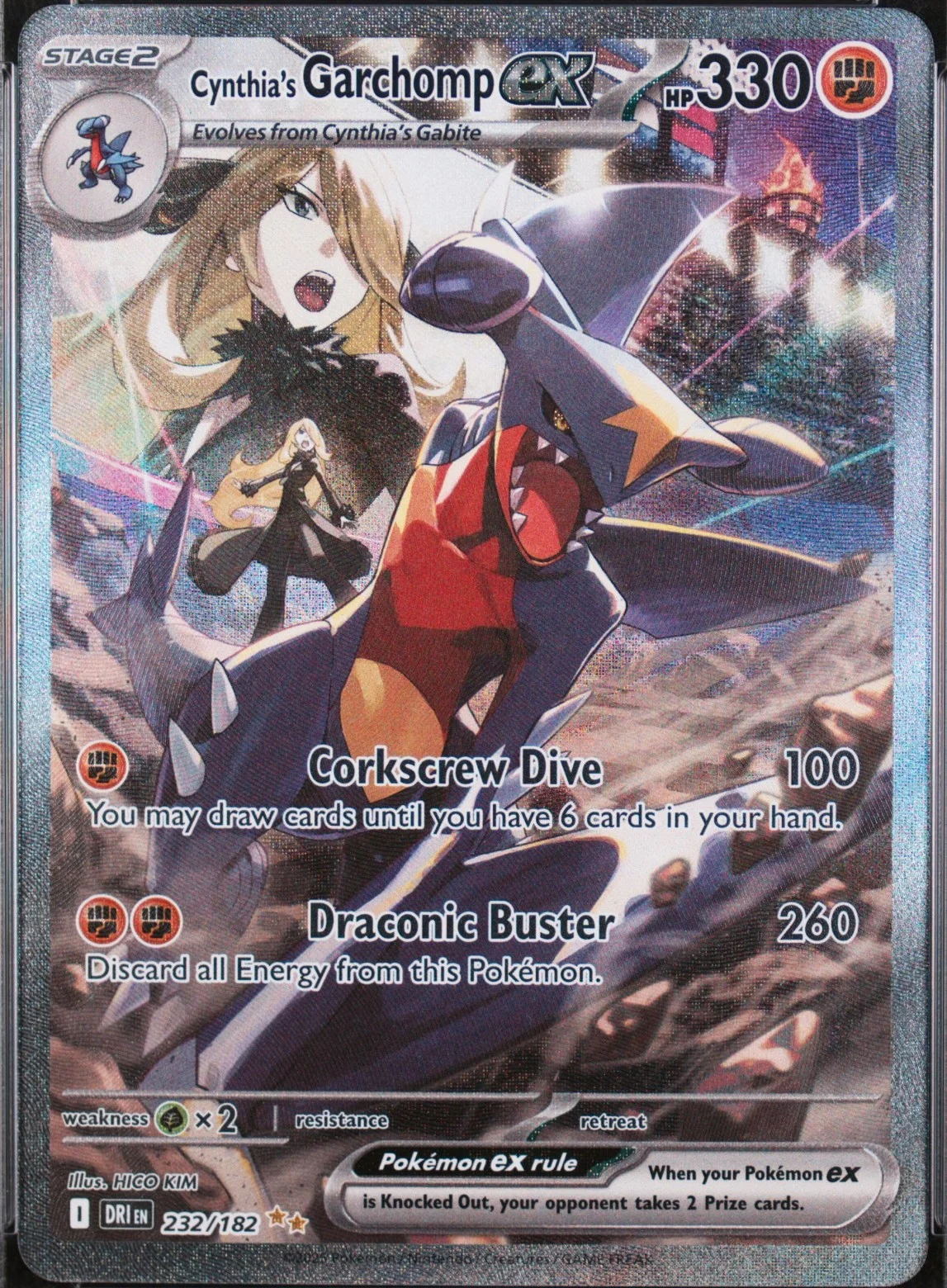 Cynthia's Garchomp Ex