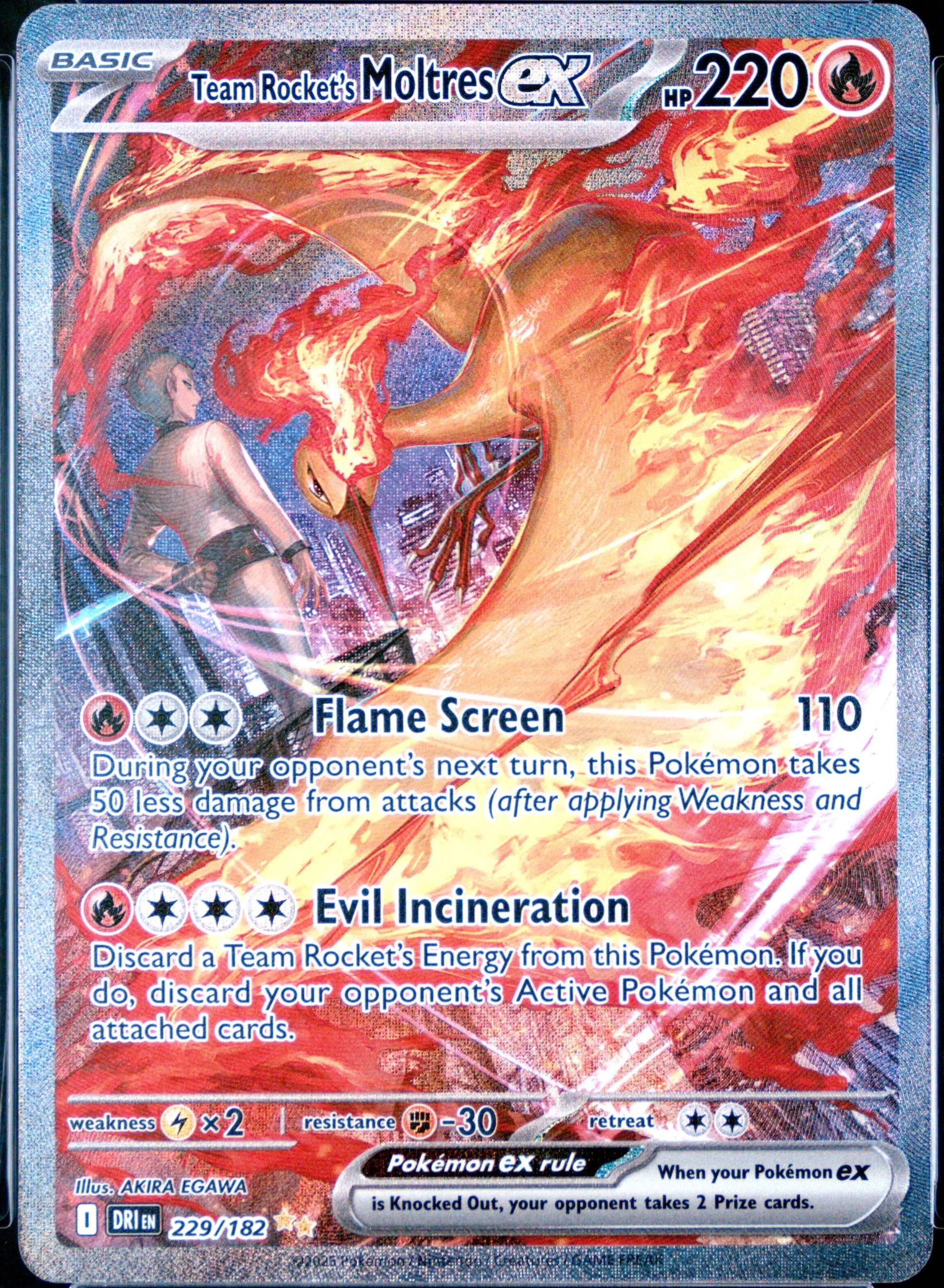 Rocket's Moltres Ex