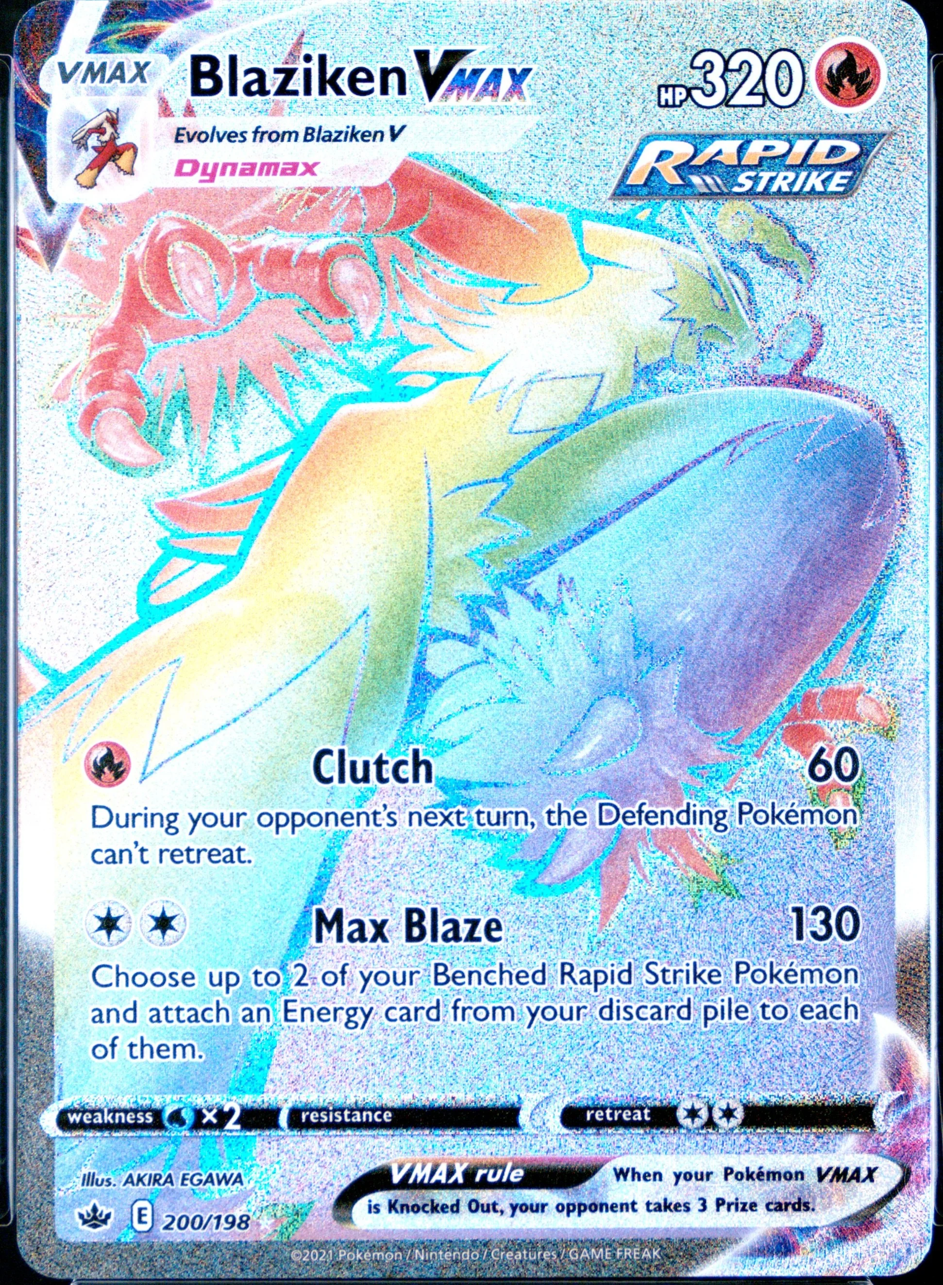 Blaziken Vmax