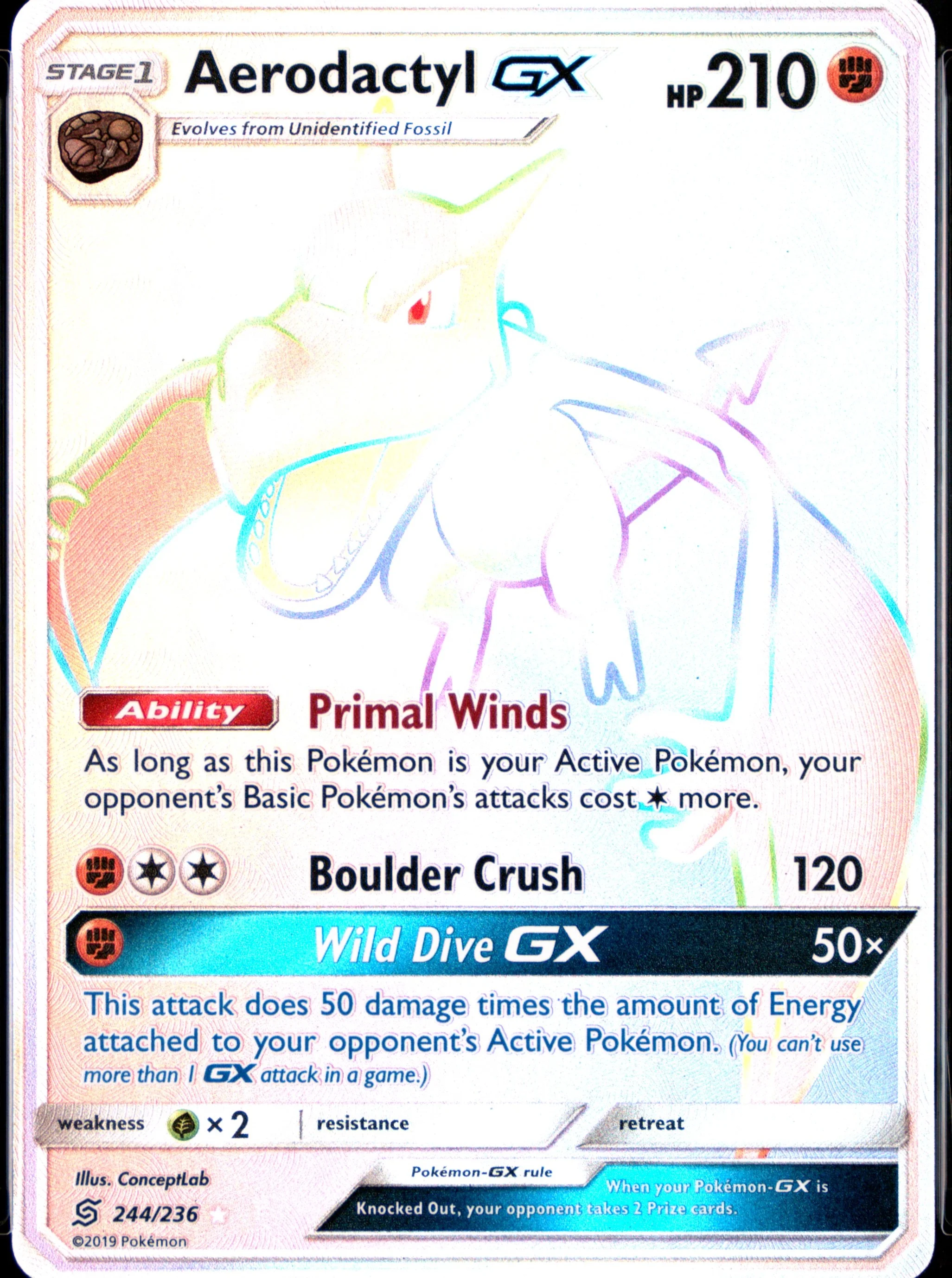 Aerodactyl Gx