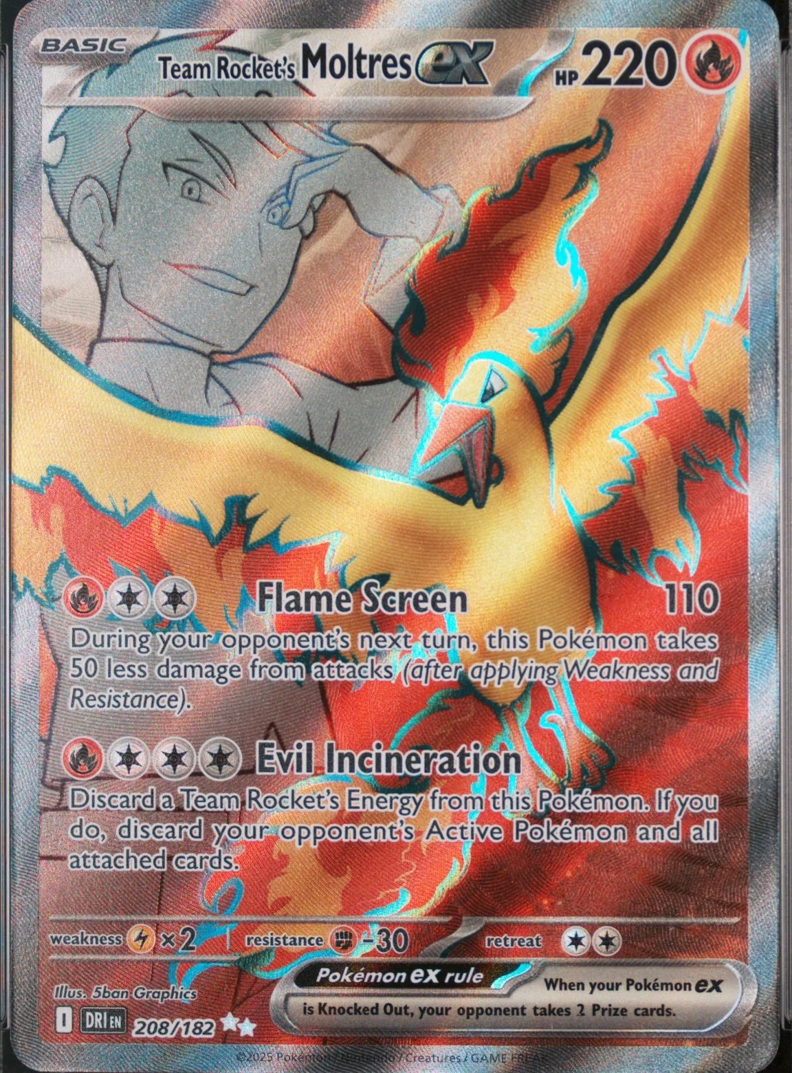 Rocket's Moltres Ex