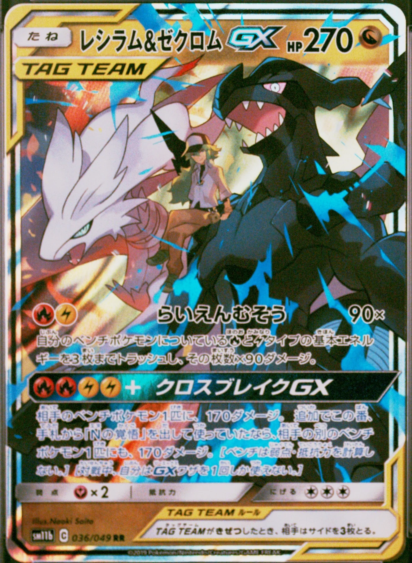 Reshiram & Zekrom Gx
