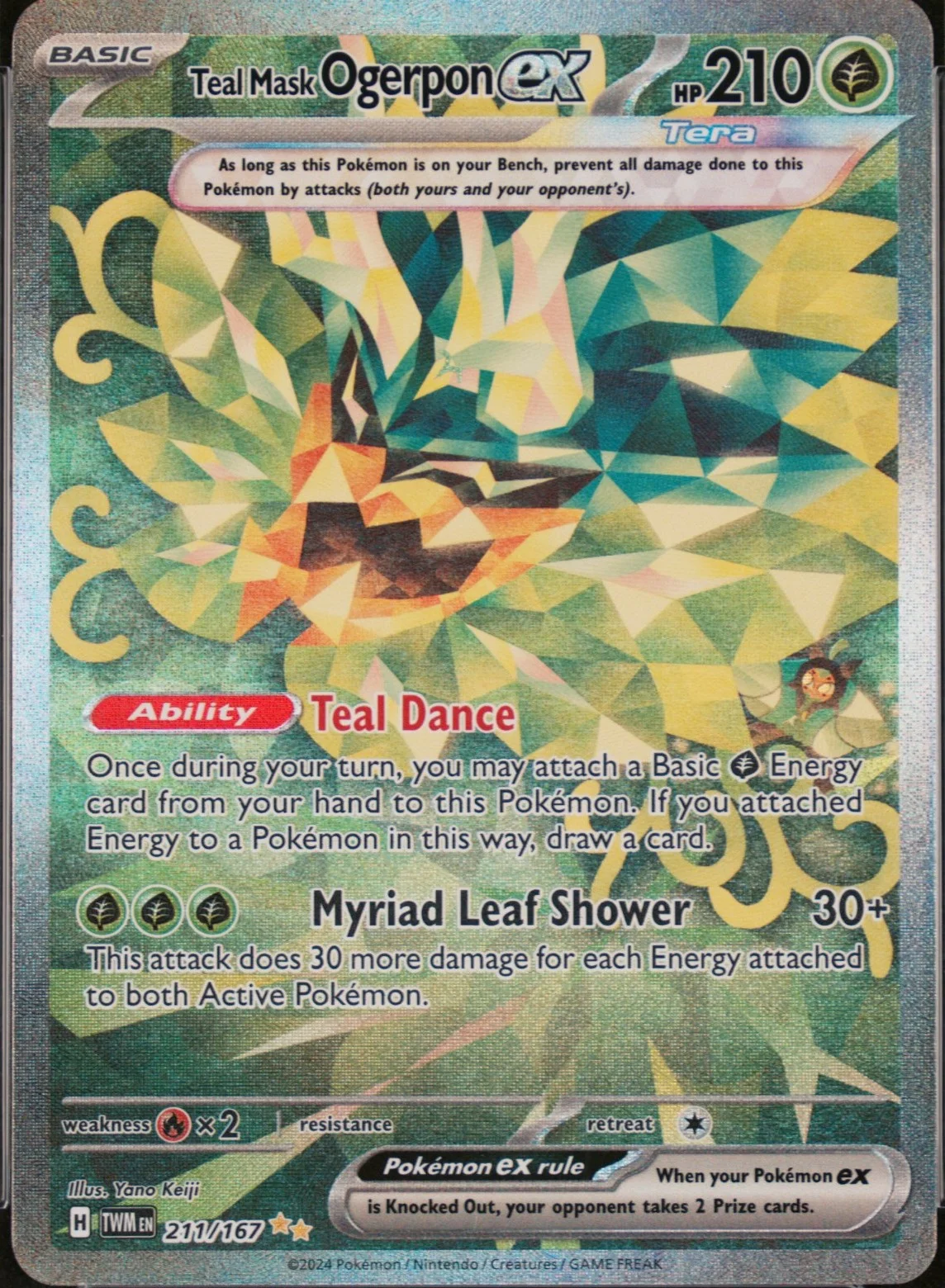 Teal Mask Ogerpon Ex