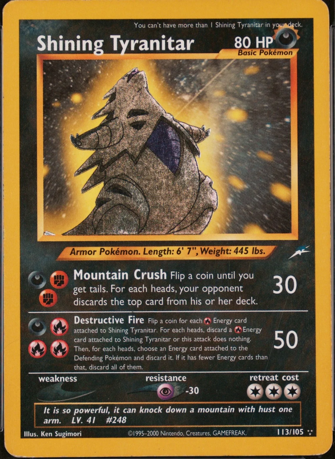 Shining Tyranitar