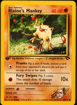 Blaine's Mankey