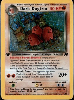 Dark Dugtrio-Holo