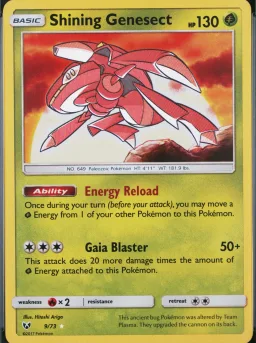 Shining Genesect-Holo