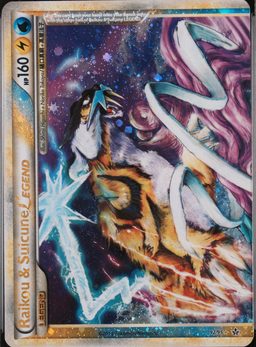 Raikou & Suicune Legend-Holo